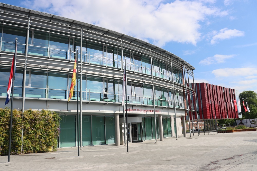 Afbeelding van het gemeentehuis in Boxmeer