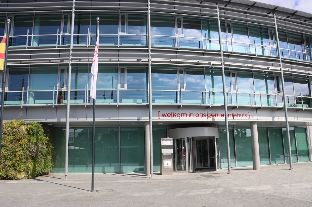 Afbeelding van het gemeentehuis in Boxmeer