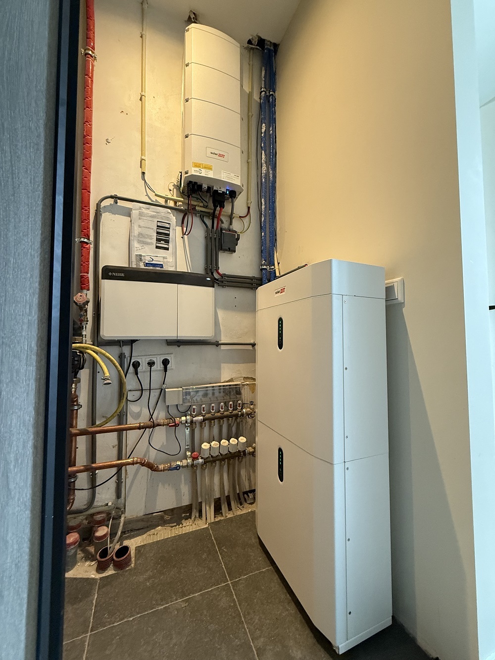 foto van technische ruimte in huis