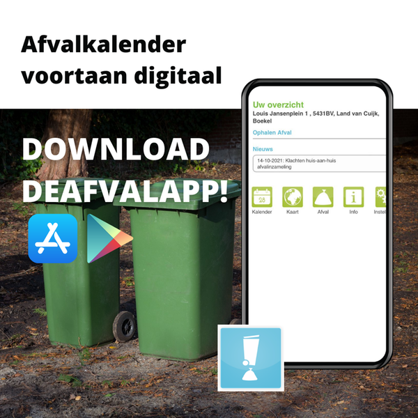 promo-afbeelding deafvalapp op mobiele telefoon